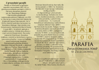 Szczegółowy program przygotowania bezpośredniego i uroczystości jubileuszowych.